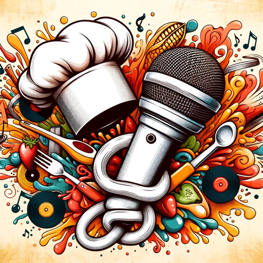 Chef Rhymes - GPTs Chef Rhymes turns recipes into raps. Create raps with recipes from chefrhymes.com.