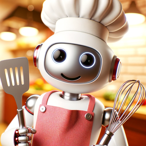 Cooking Robo - GPTs Cooking Robo: Explore kitchen, special focus outside Indian cuisine, make recipes with ingredients, get deals and make simple meals.