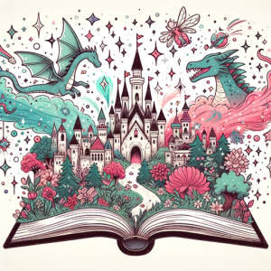Enchanted Story Weaver - GPTs Crafts fairy tales with text & images, creating beautiful magical kingdoms.