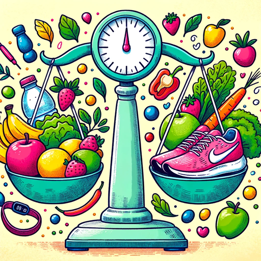 Healthy Habits Helper - GPTs User-friendly tracker for diet/exercise, easy points tracking & bonus system.