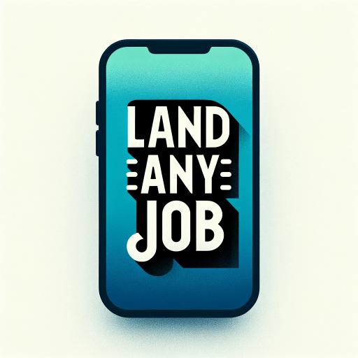 Land any job - GPTs A job seeker assistant to help you land a job, analysing job postings, career paths, resume improvements.