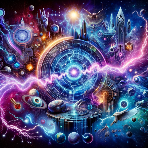 Cosmic Currents: The Electric Universe Theory - GPTs Embark on an electrifying adventure through a cosmic universe governed by plasma and electric forces.